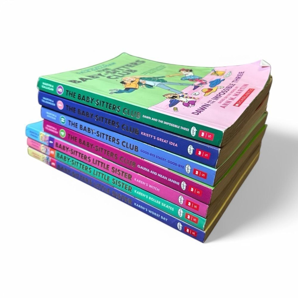 Baby-Sitters Club Graphic Novel Book Lot 7 Ann M. Martin Scholastic Kids Bundle - Picture 5 of 7